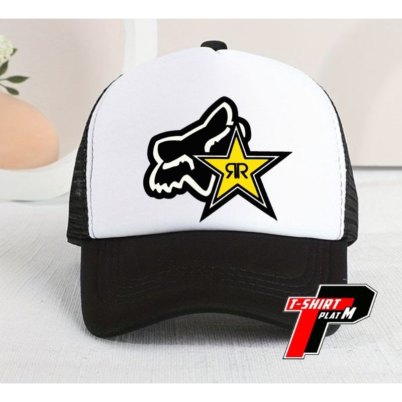 Topi Fox Rockstar Bisbol