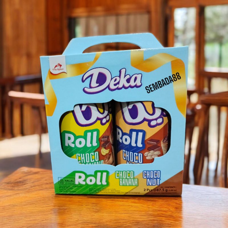 

DEKA WAFER ROLL PAKET 2 KALENG X 87.5 GRAM / KUE LEBARAN / HAMPERS IDUL FITRI / BISKUIT