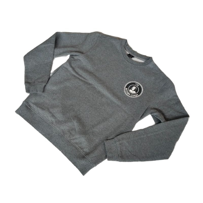 rrig x Beyond Closet Casula Crewneck Gray size M