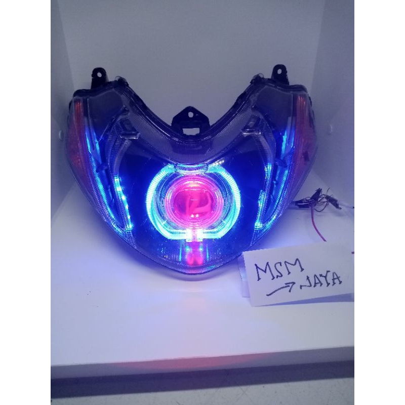LAMPU DEPAN MIO M3 MIO Z MIO 125 LAMA ALA BILED PLUS ALIS RUNING