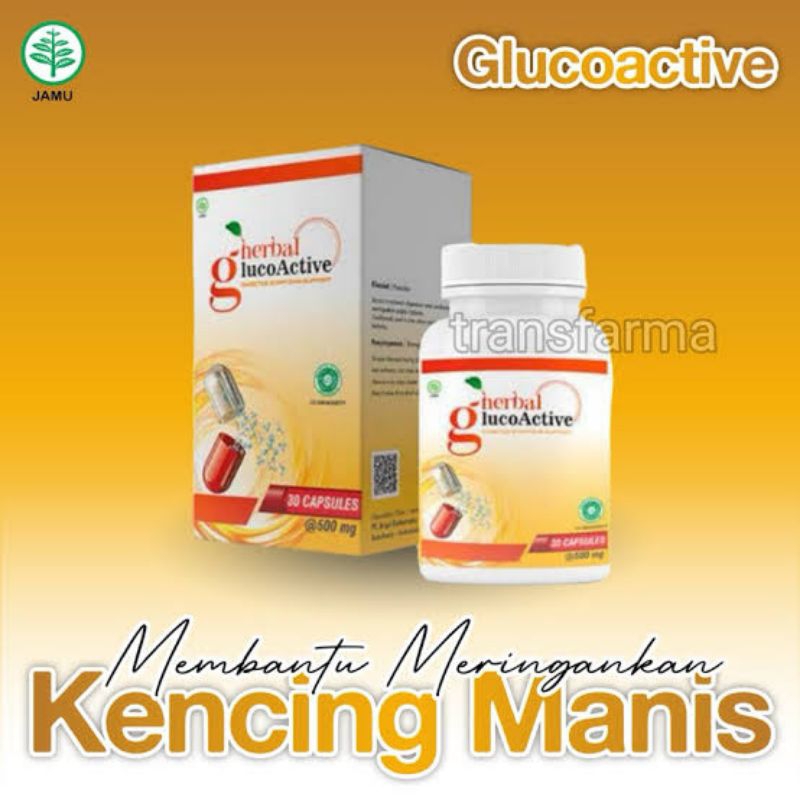 GLUCOACTIVE Obat Glucoactive Asli Original PT BRIGIT
