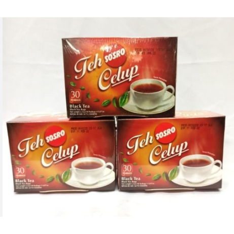 

Teh Celup Sosro ( isi 15 & 30 ) Promo Murah