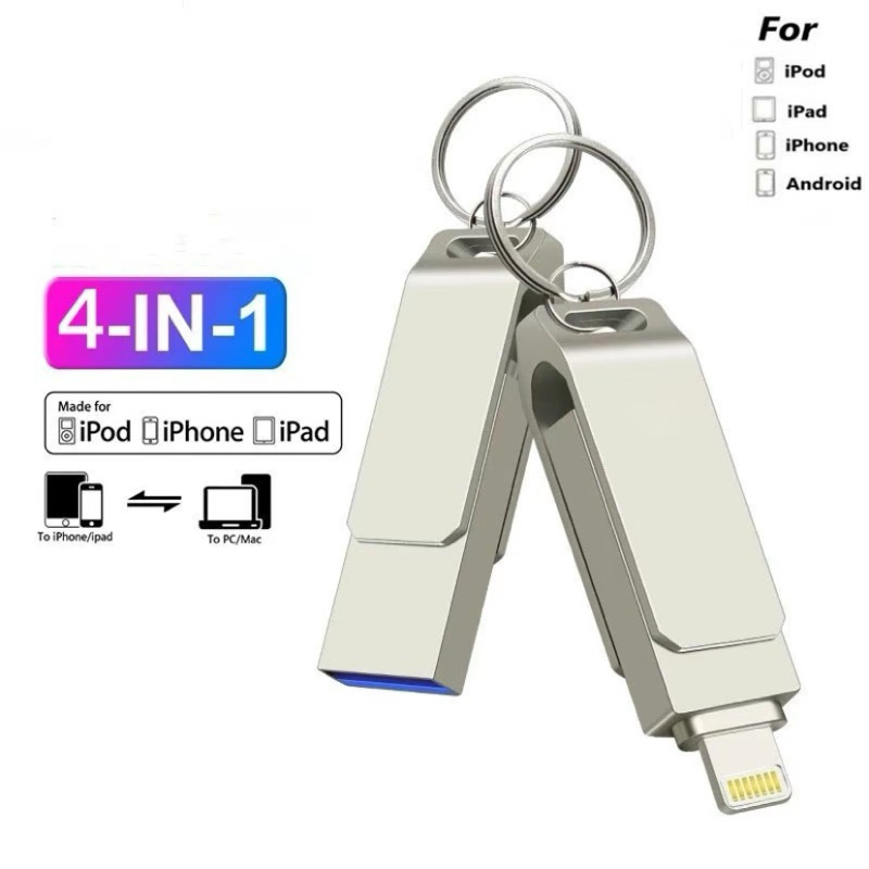OTG Flashdisk 1TB ios, ipad, PC, USB 3.0, 2 in 1 Venda Quente