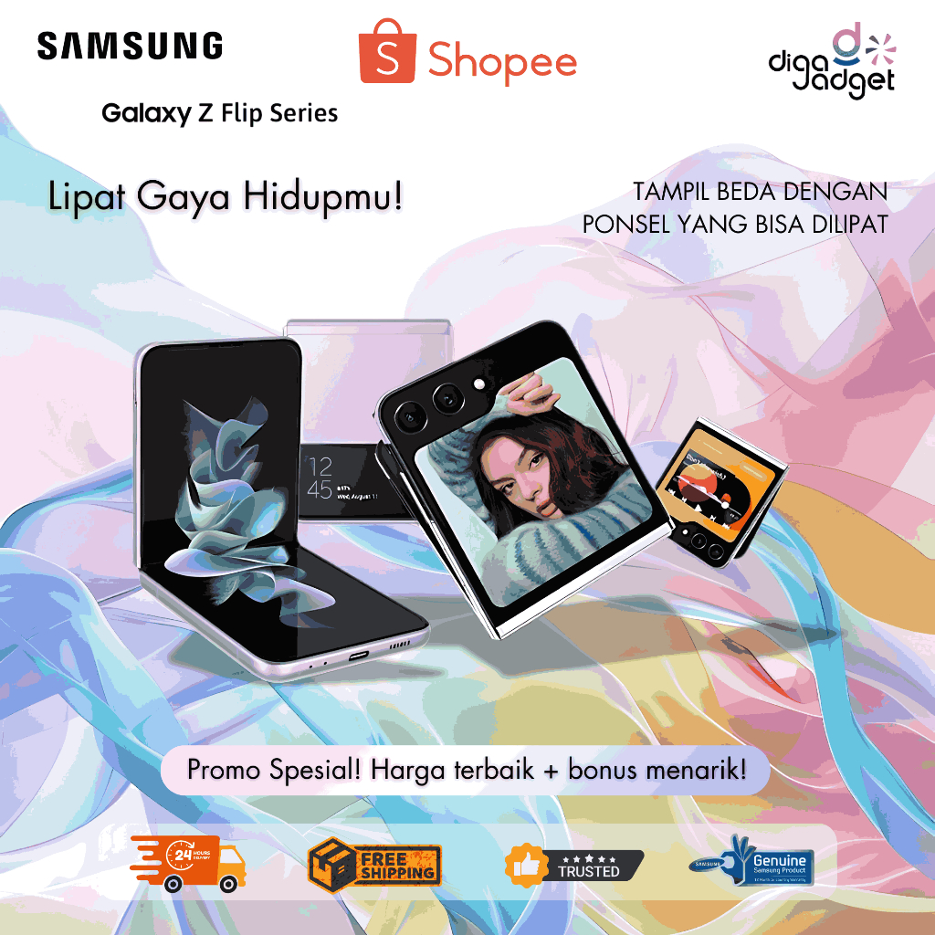 SEIN | Samsung Galaxy Z Flip 3 | Flip 4 | Flip 5 Second Resmi Fullset Original