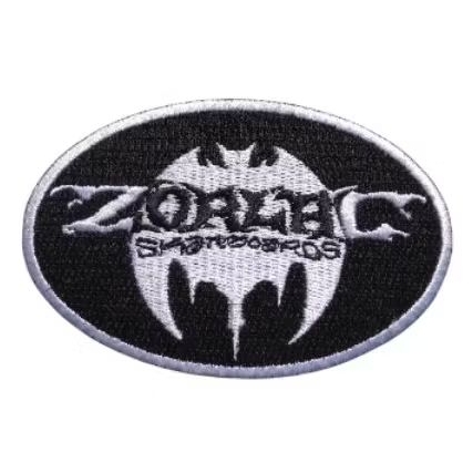 ZORLAC SKATEBOARDS "LOGO" (Iron patch)