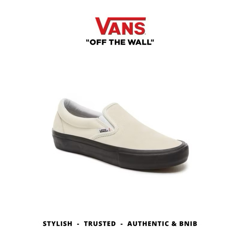 Vans Slip On Pro White Black
