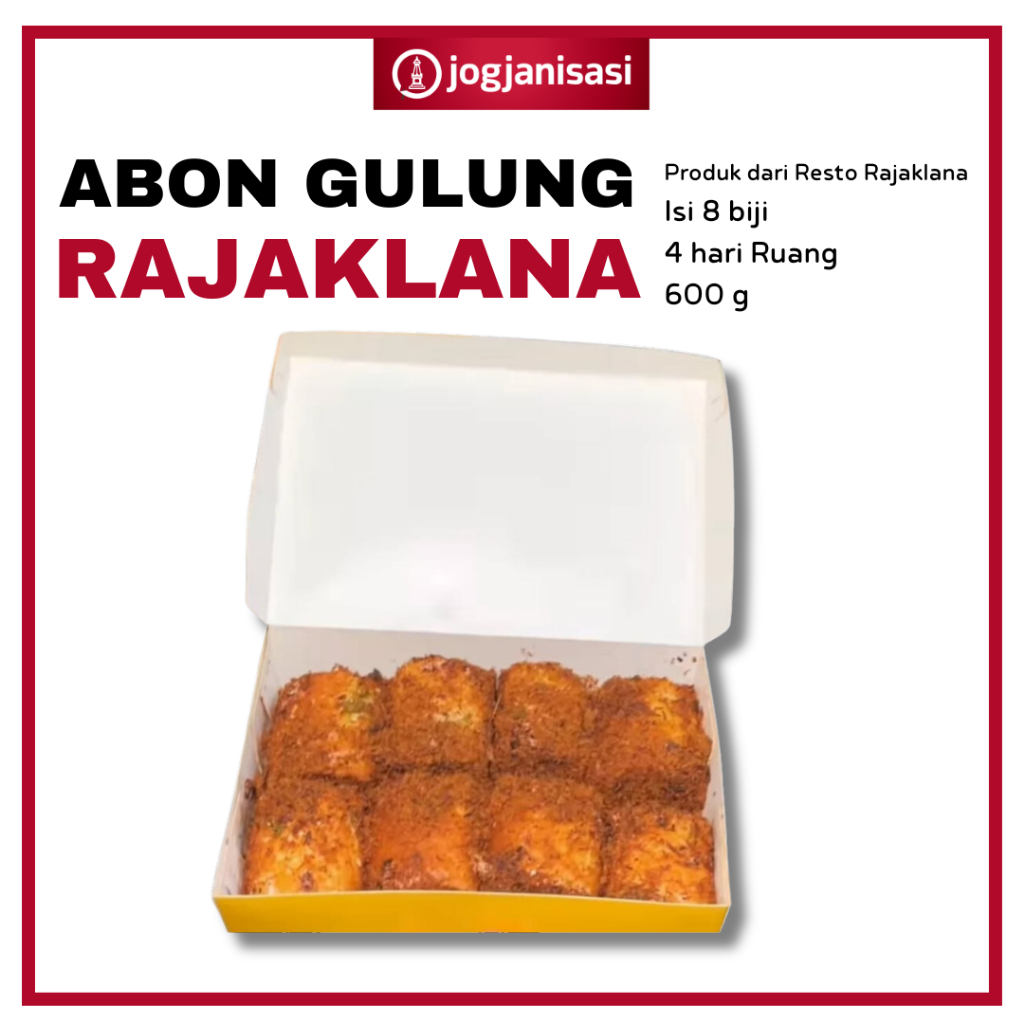 Abon Gulung Jogja RAJAKLANA Oleh-oleh Jogja