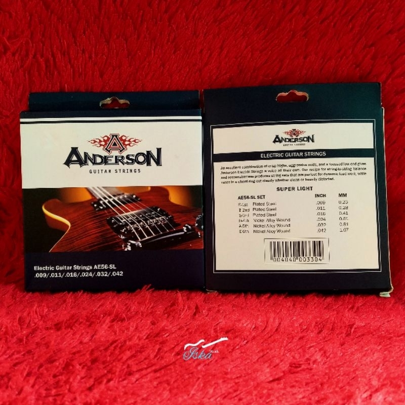 Anderson Guitar Strings AE56-SL Super Light Original