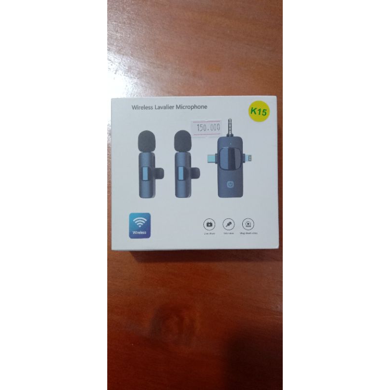 MIC CLIP ON WIRELESS AUX