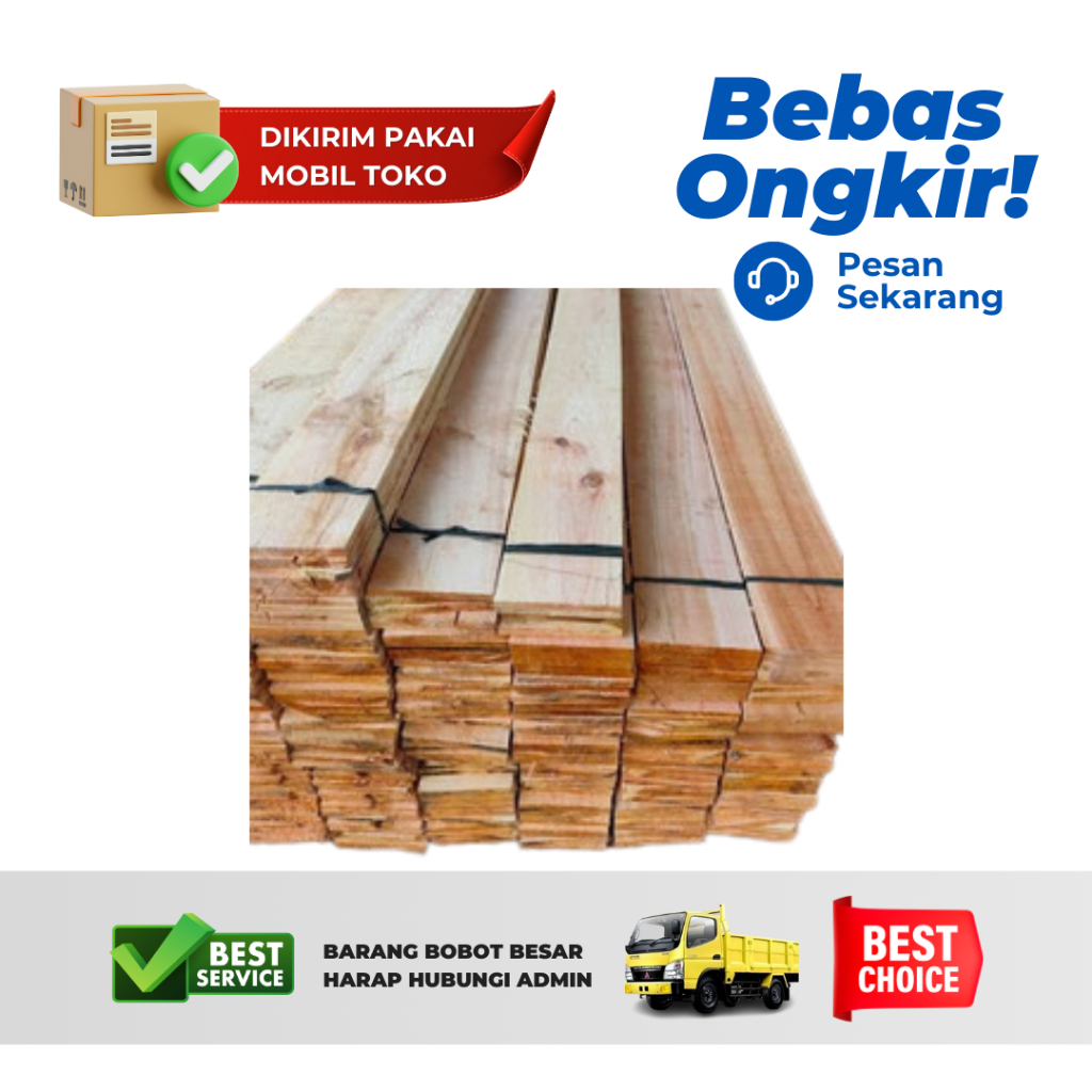 PAPAN COR JINJING HIJAU | KAYU PAPAN COR MURAH DAN KUAT