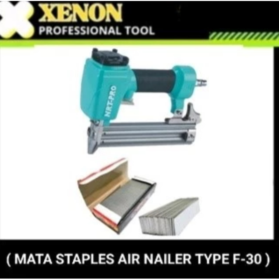 

XENON REFILL / ISI MATA STAPLES AIR NAILER 5000pcs/KOTAK F-15 / F-20 / F-25 / F-30