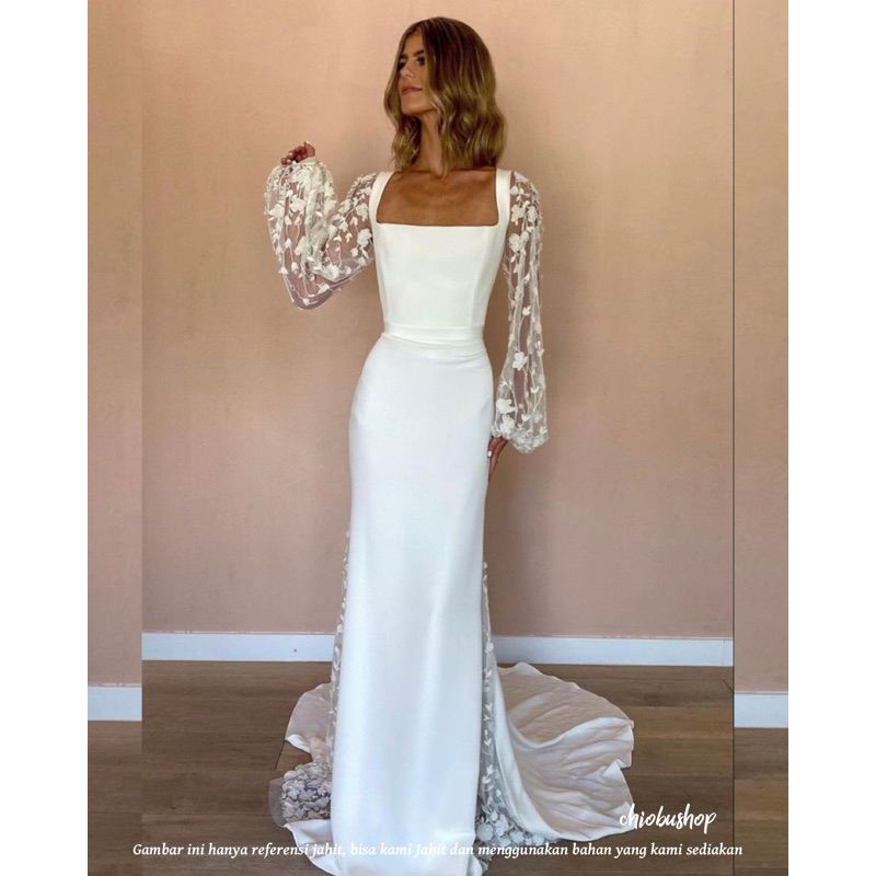 Chiobushop - Olyvia bridesmaid dress, wedding guest dress, dress wanita pesta party kondangan dress,