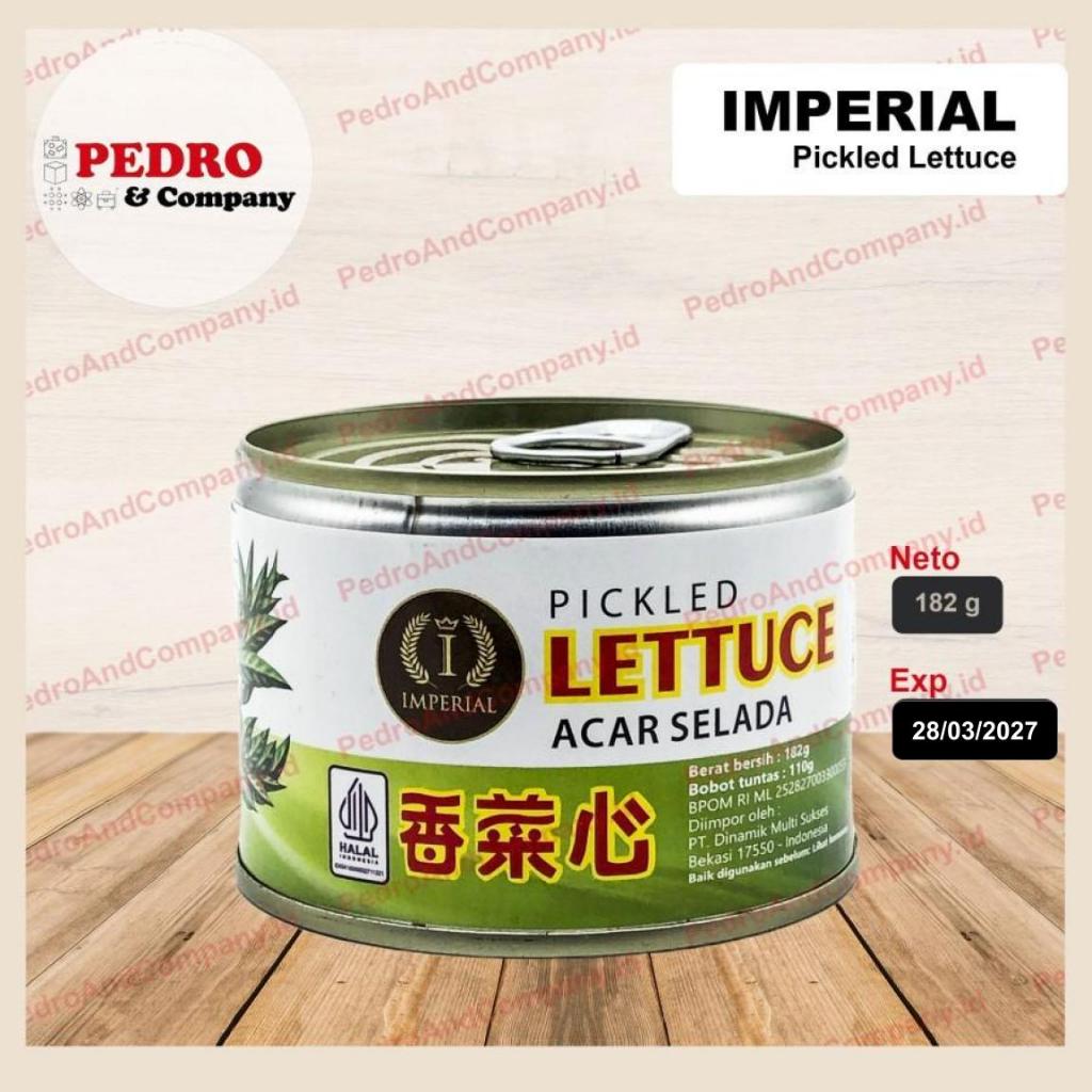 

Imperial Pickled Lettuce Acar Selada 182 gram sayur kaleng