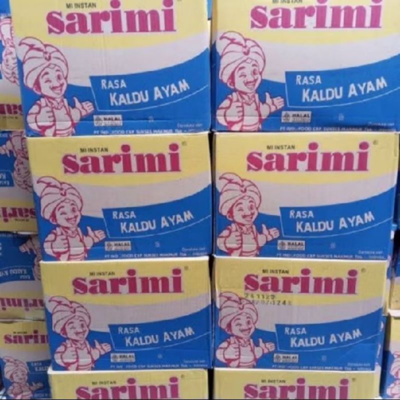 

Sarimi kaldu ayam setengah dus (20 bungkus)