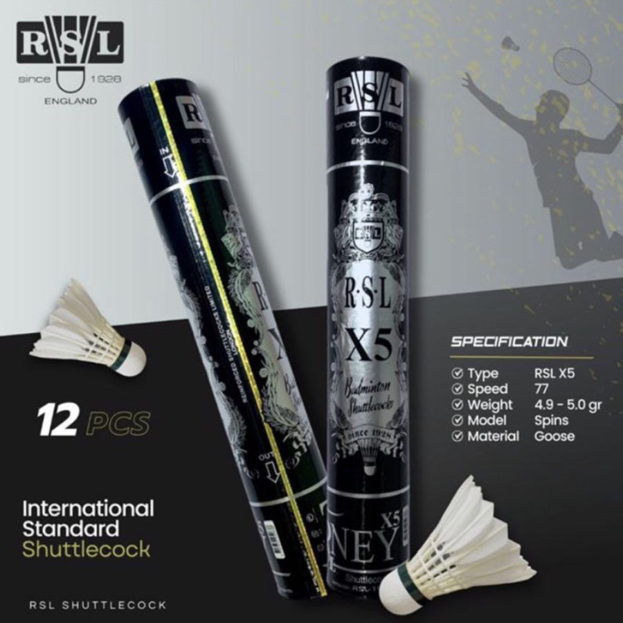 Shuttlecock / Kok Bulutangkis Badminton cock RSL X5