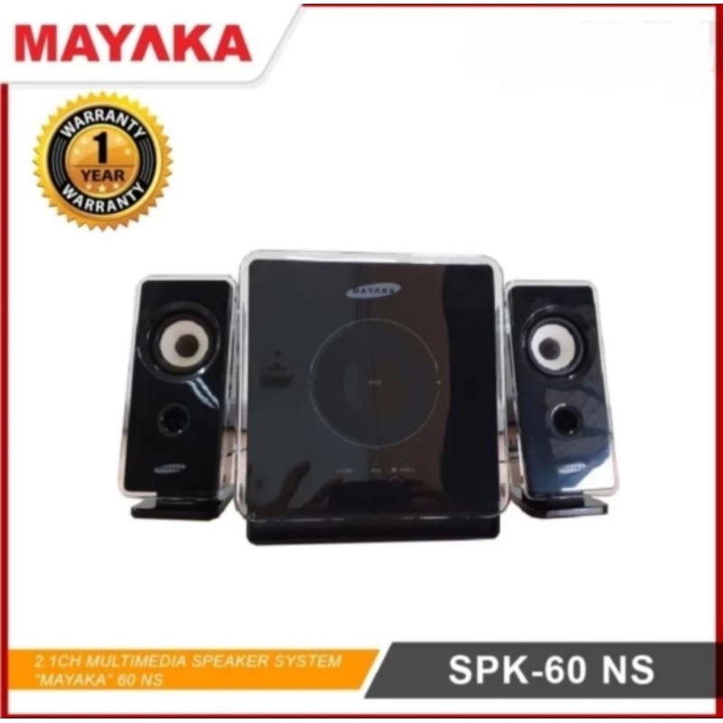 Speaker Multimedia Mayaka SPK-60NS | SPK-60 NS SPK60NS SPK60 aktif