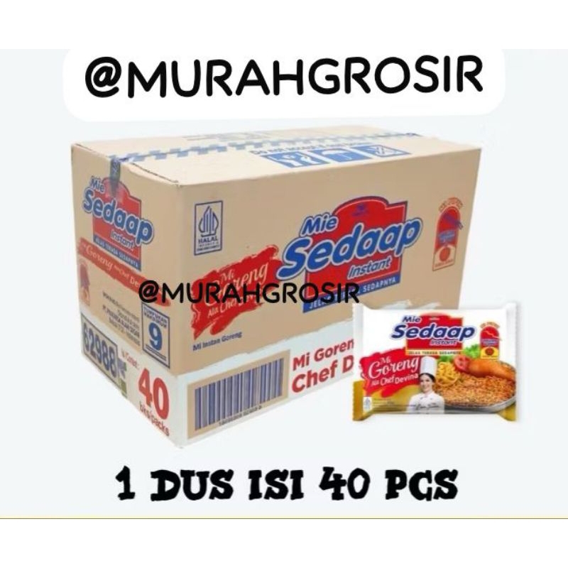 

[1 DUS ISI 40 BUNGKUS] MIE SEDAAP GORENG ala chef Devina