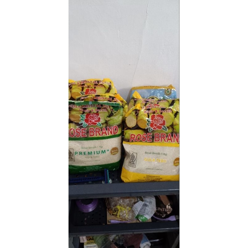 

paket gula rose brand 1 kg