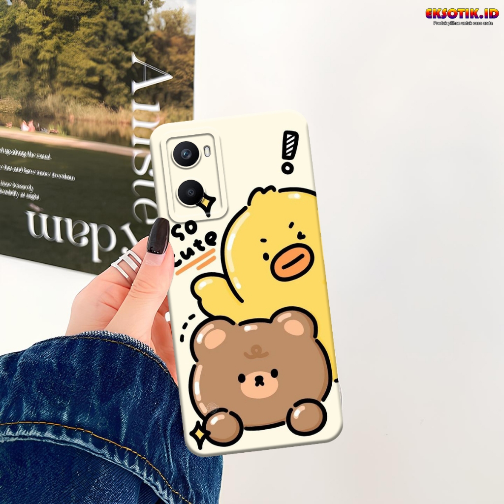 Case Oppo A76 - Casing Oppo A76 - Fashion Case - Silikon Oppo A76 - Motif Keren Dan Lucu - Softcase 