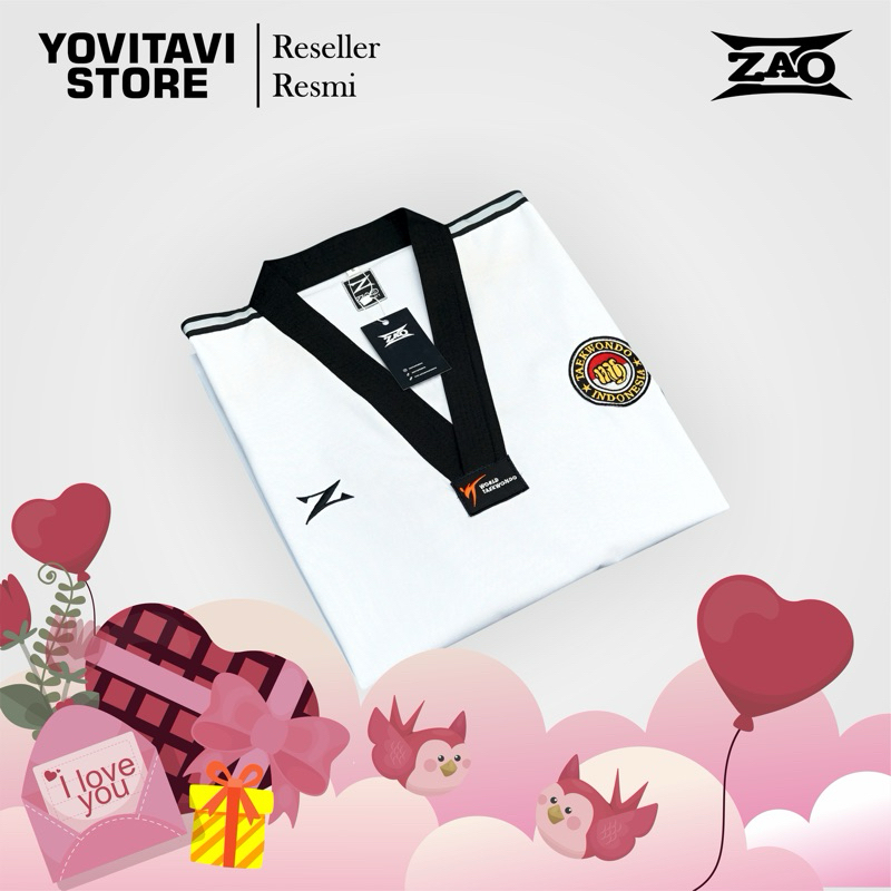 Dobok Kyourogi List Hitam Zao