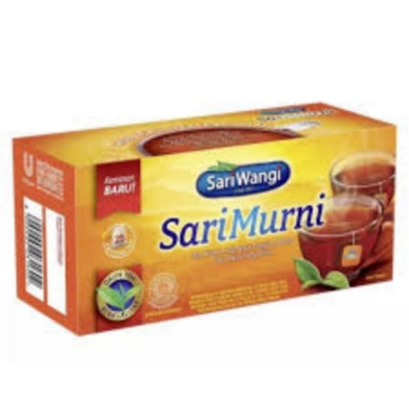 

TEH CELUP SARIMURNI TB25 KEMASAN 1.6 GRAM sari murni