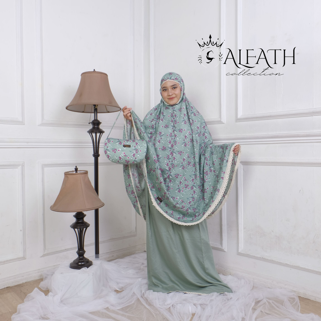 AL FATH - Mukena Dewasa Rayon 2in1 Aruna