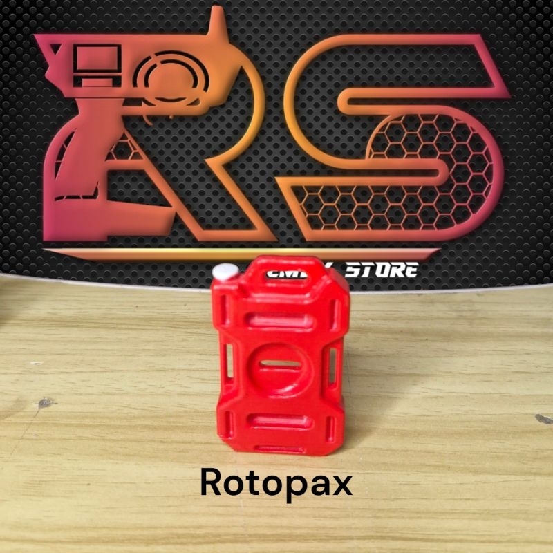 Accessories miniatur apar rotopax jerrycan 1: 16 1:12 1:10 Crawler Adventure
