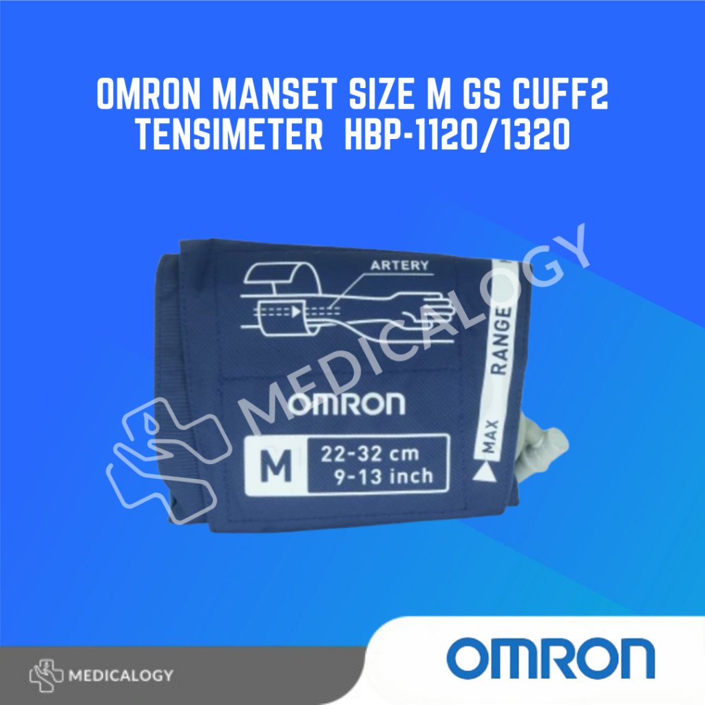 Omron Manset Size M GS CUFF2 Tensimeter  HBP-1120/1320