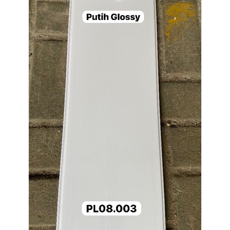 Shunda plafon Putih polos Glossy PL.08.003