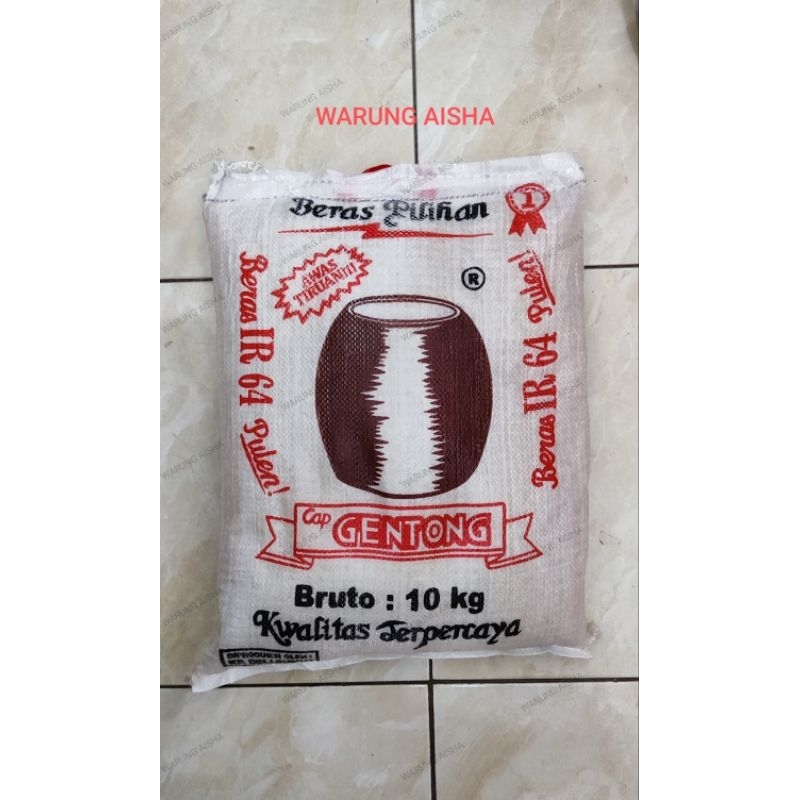 

Beras IR 64 Cap Gentong 10 Kg