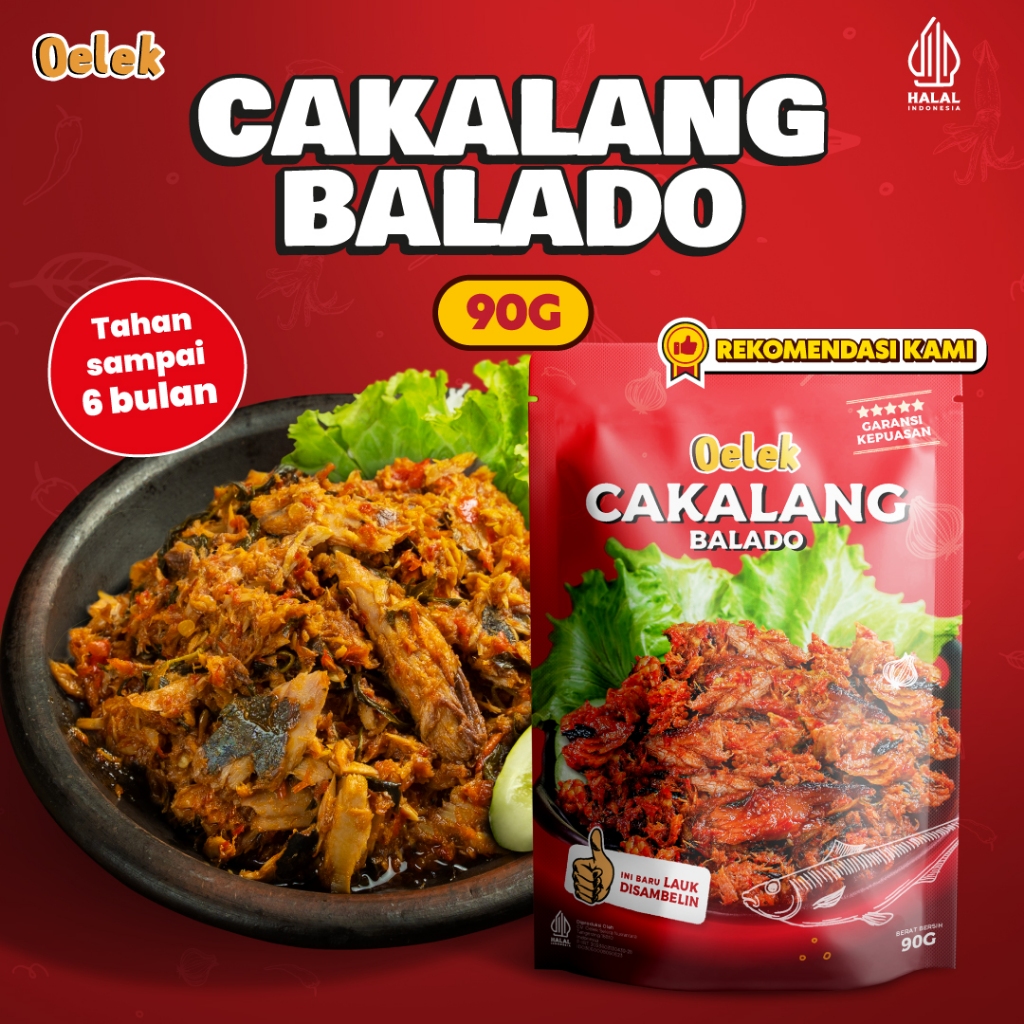 

[Reward Membership] Cakalang Balado 90gr / Lauk Siap Saji / Makanan Siap Saji Instant