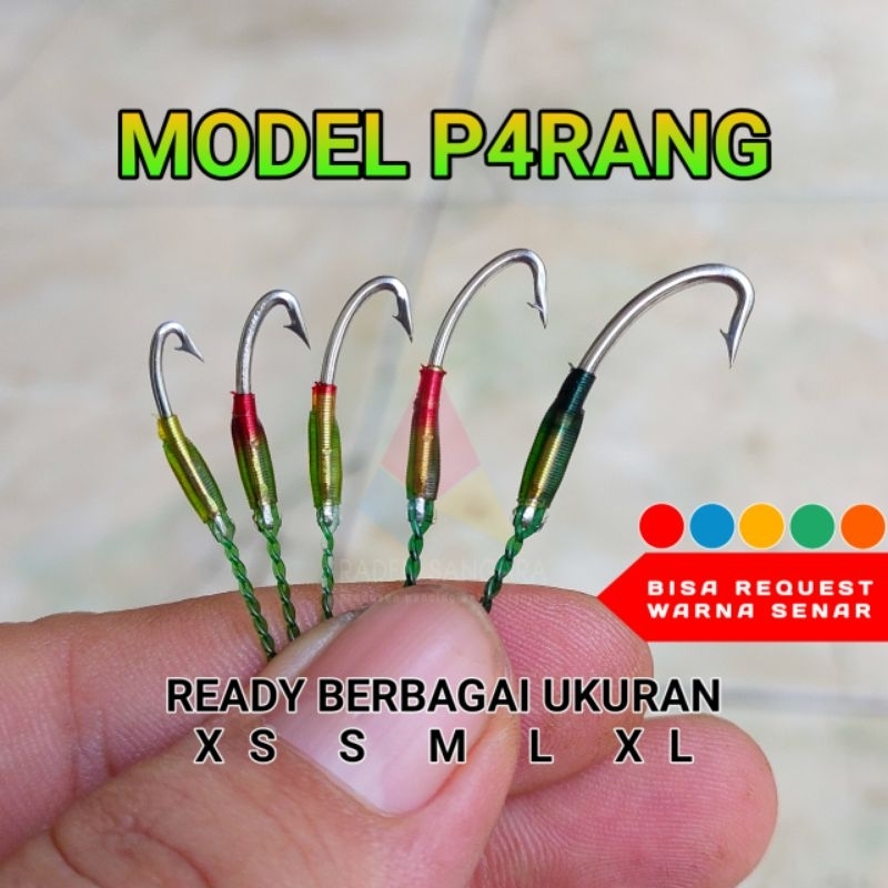 Urek Belut Urek Sidat Kail Belut Kail Sidat Urek Belut Baja Model Prang (siap pakai)