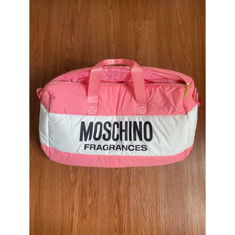 moschino travel bag besar original 100%