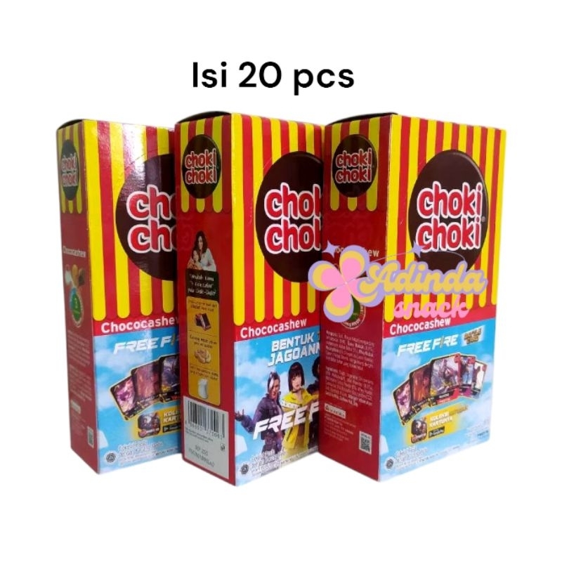 

choki-choki coklat stik isi 20 pcs