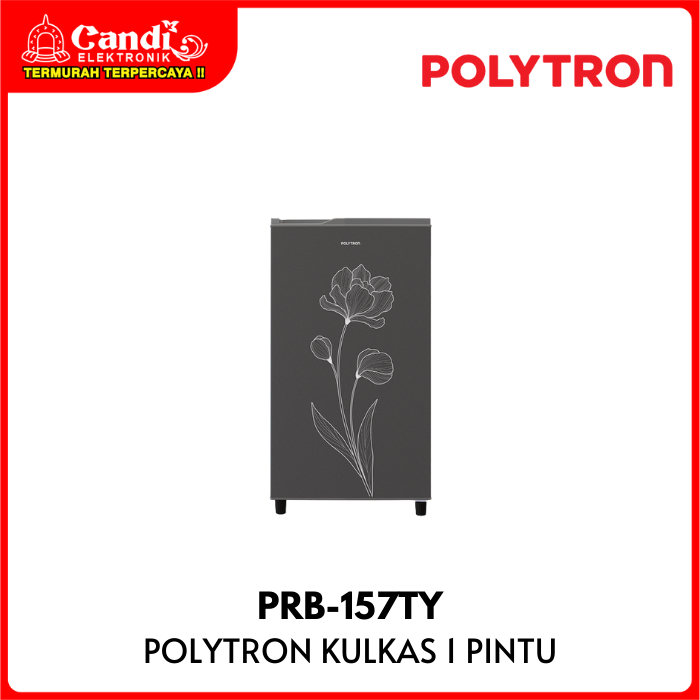 POLYTRON Kulkas 1 Pintu 143 Liter PRB-157TY