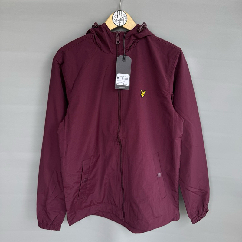 Zipthrough Jacket Lyle and Scott Burgundy Original