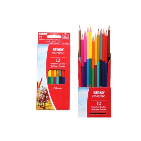 

PENSIL WARNA KENKO BI-COLOR 12