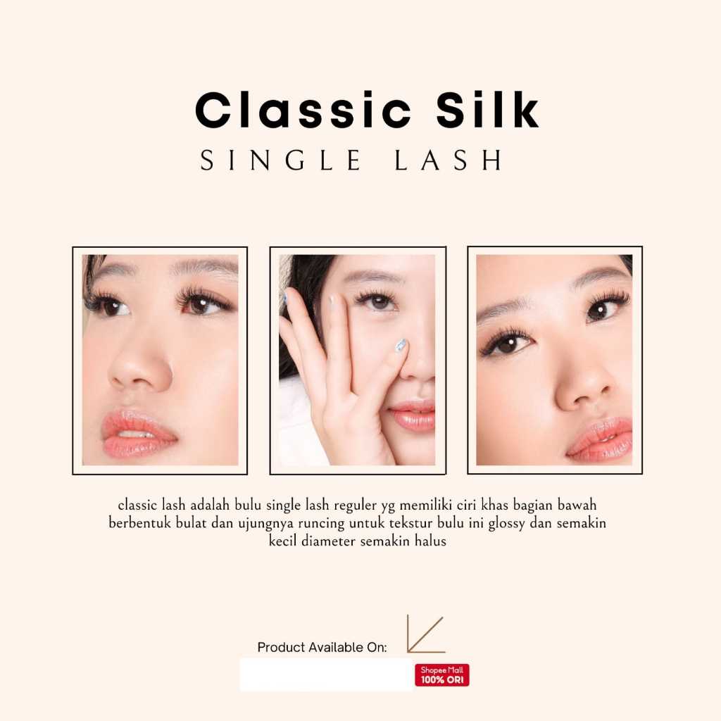 Sosiolash - Classic Silk 0.05 - 0.10  Eyelash Extension