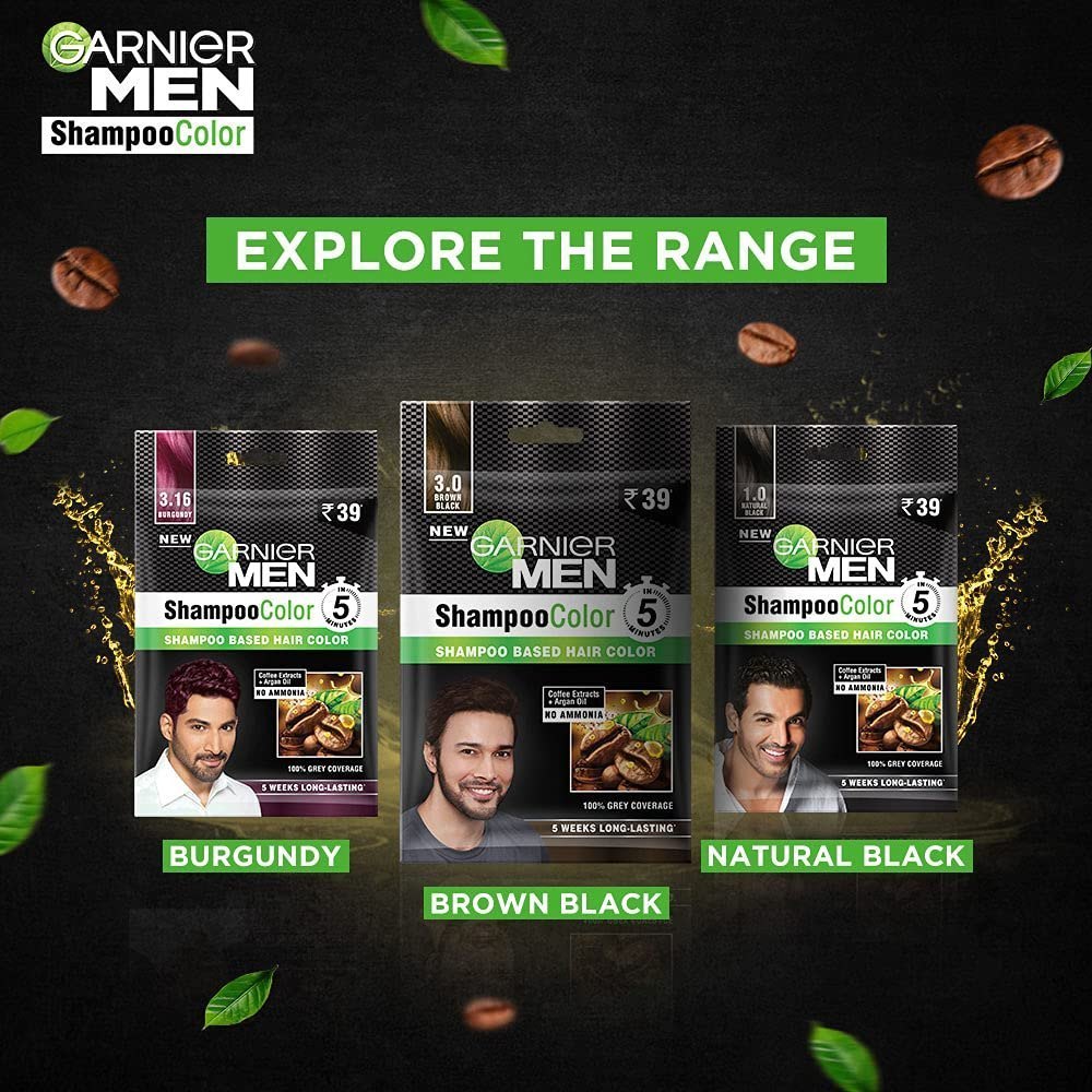Garnier Men Shampoo Color
