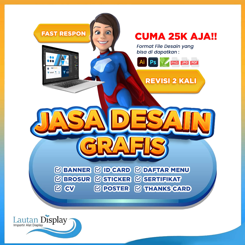 Jasa Desain Pembuatan Banner Wisuda Wedding (Custom Desain)