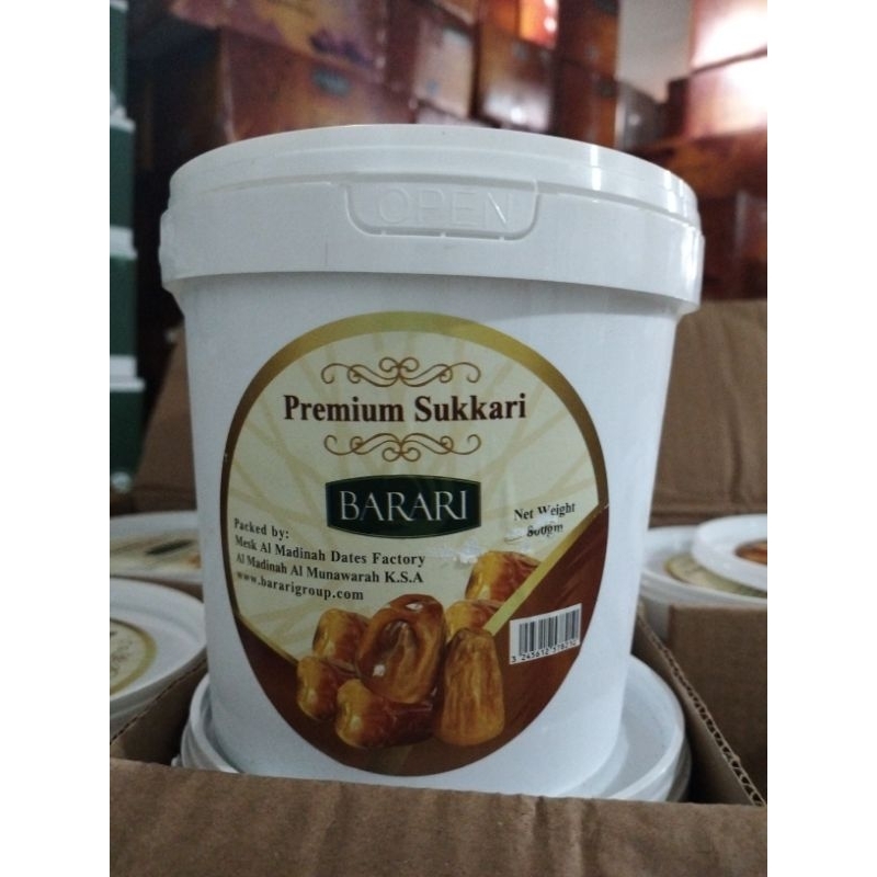 

KURMA PREMIUM SUKARI BARARI 800 gr ASLI