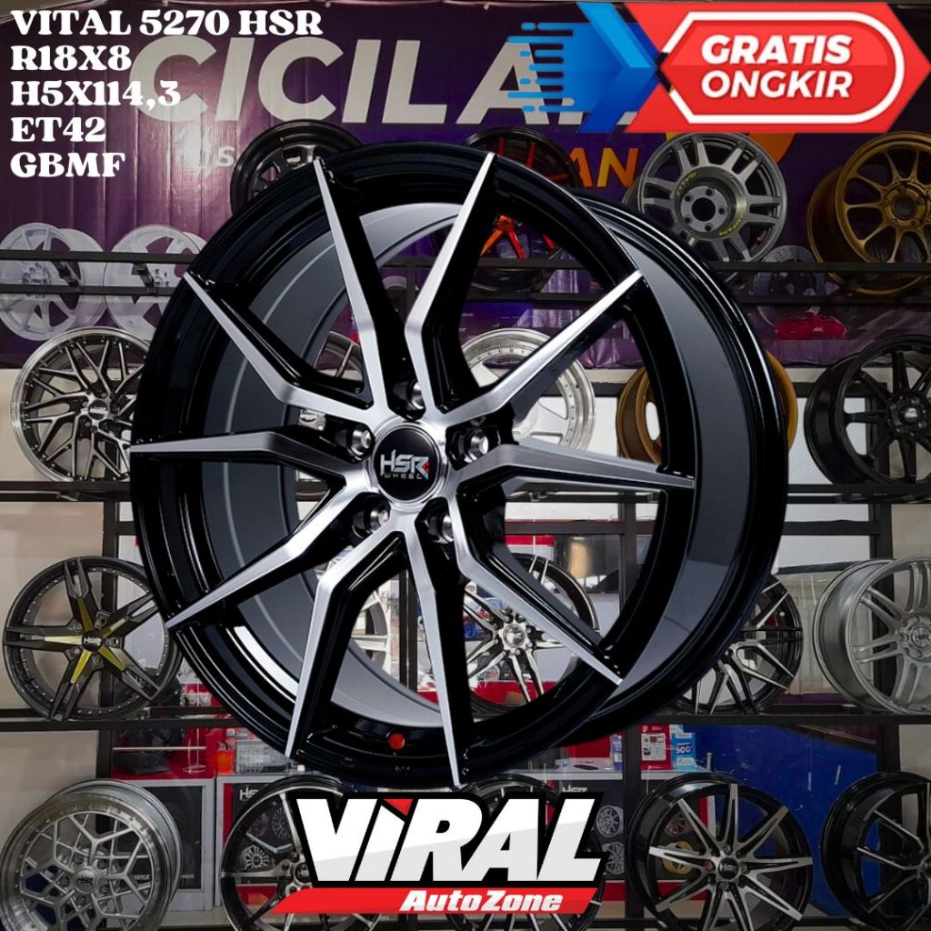 Velg Mobil XPANDER , STARGAZER , NEW LIVINA , RUSH , HSR VITAL RING 18 R18