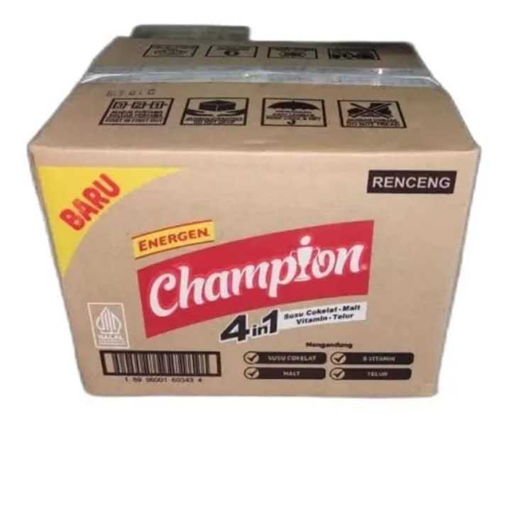 

Energen Susu Champion 1dus ( 12pcs x 10 renceng)