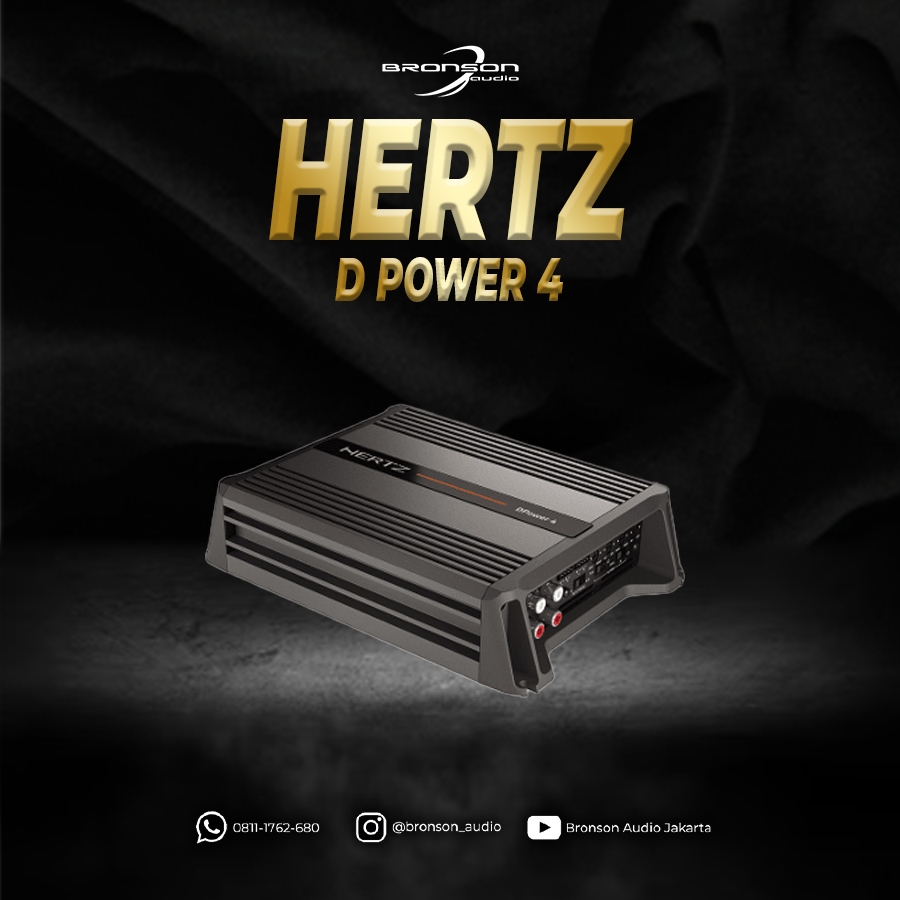 AMPLIFIER HERTZ D POWER 4