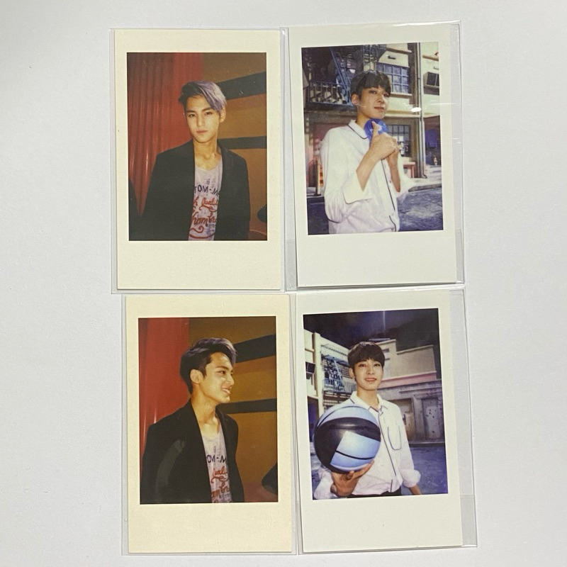 Photocard Seventeen Wonwoo Mingyu Pola Concert 2016 Photo Cars set A Pola Encore Concert