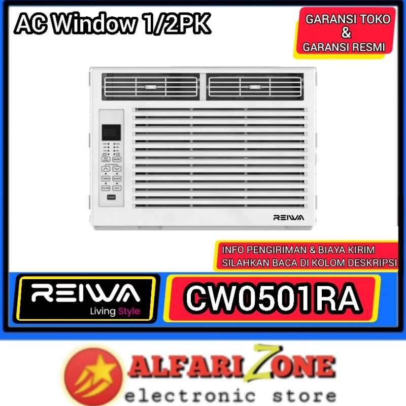 Reiwa CW0501RA AC Window 1/2 PK Ac window reiwa 0,5 PK CW0501 REIWA CW-0501RA