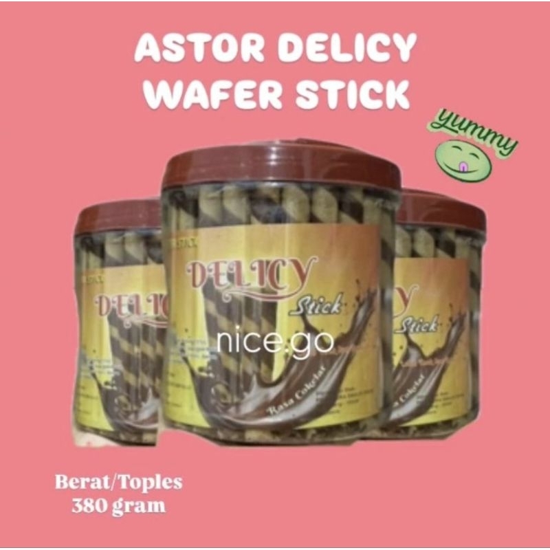 

ASTOR WAFER STICK DELICY/TOPLES 380 GRAM