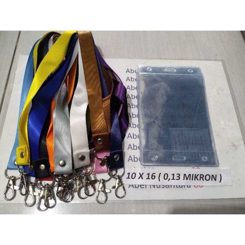 

paket Tali 2cm polos+plastik panitia uk 10 x 16 cm isi paket 10 pcs tebal plastik 0, 13 mikron
