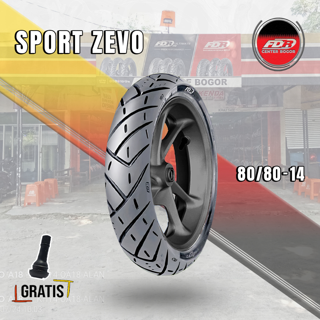 Ban Motor Matic FDR SPORT ZEVO Ring 14 Tubeless