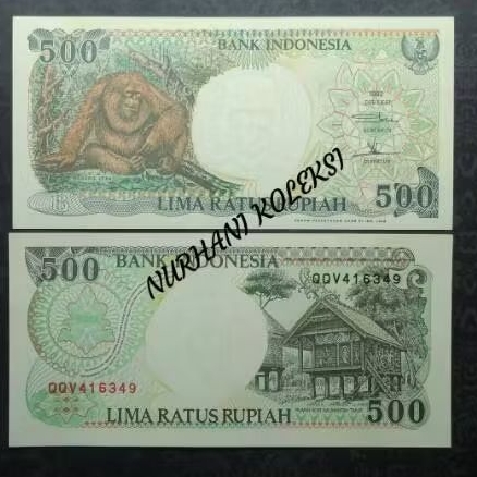 UANG KUNO 500 RUPIAH THN 1992